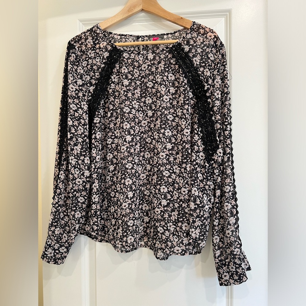 Vince Camuto Floral Blouse
